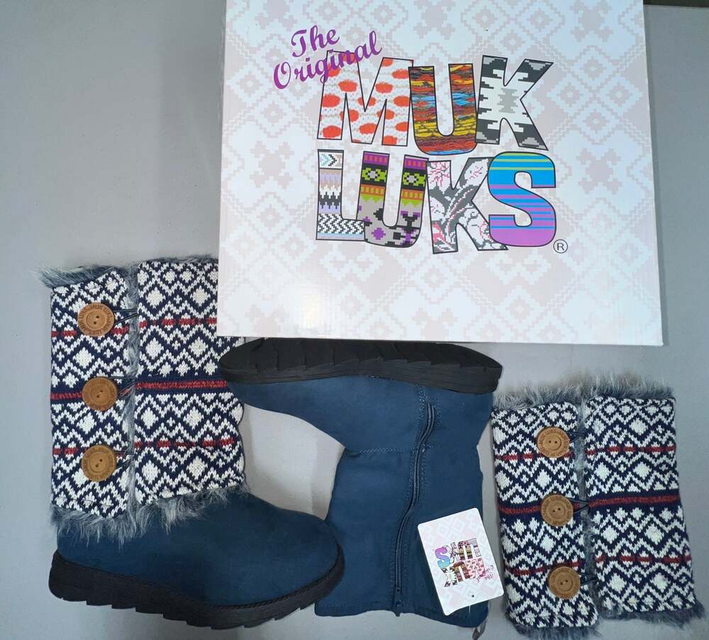 NIB Muk Luks Boots Womens 8